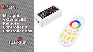 Product Showcase: Mi-Light 4-Zone LED Remote Controller & Controller Box