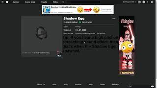 Tip and a Hint on getting Shadow Egg in Toytale Roleplay!