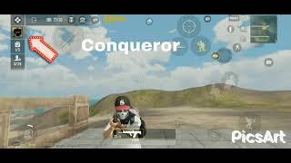 Conqueror attitude /PUBG Mobile