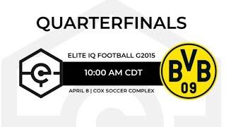 Elite IQ Football vs BVB 15g Puma South - Dallas International Cup - Quarter Finals