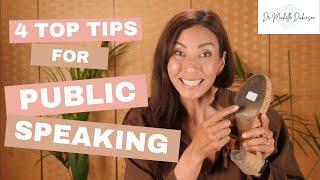 4 Top Tips for Public Speaking