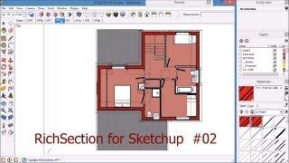 RichSection plugin for Sketchup, video #02