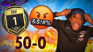 THE ANGRIEST CLUBS GAME EVER!!! | 50-0-0 Pro Clubs Challenge