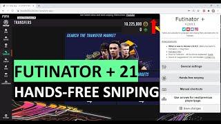 Futinator + for Fifa 21 FUT | Hands-free sniping (automated version)