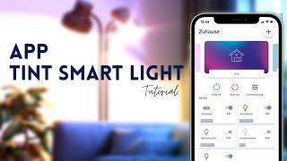 tint smart light App | Tutorial