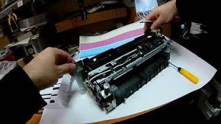 How to disassemble Kyocera m2040dn fuser FK-1150 for 15 min.