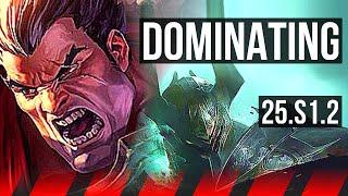 DARIUS vs MORDEKAISER (TOP) | Quadra, Dominating | NA Challenger | 25.S1.2