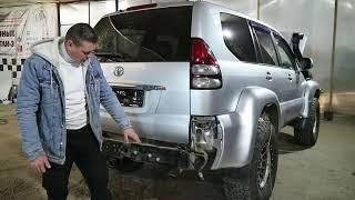 Land Cruiser Prado 120 покраска Line-X . Показываем все этапы работ с кузовом От и До. Часть 1.