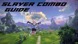 Tera - Slayer combo guide lvl 65