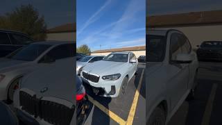 Unwrapping 2024 BMW X3 Msport #asmr #bmw #shorts