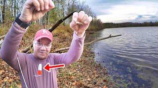 Simple Jig & Bobber Setup Catches SLAB Crappie EASY From The Bank