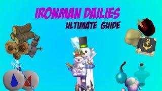 Ironman Dailies | Ultimate Guide 2023