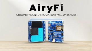 AiryFi   Air Quality Monitoring Station based on ESP8266