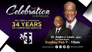 34th Pastoral Anniversary Celebration ft. Dr. Andre J. Lewis