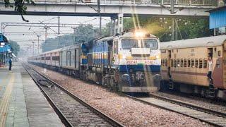 DIESEL POWER - 12323 HOWRAH-BARMER EXPRESS SKIPPING DELHI CANTT RAILWAY STATION