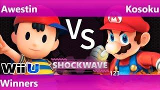 SW 123 - SS | Awestin (Ness) vs Kosoku (Mario, Sheik) Winners - Smash 4
