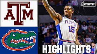 Texas A&M Aggies vs. Florida Gators | Full Game Highlights | ESPN College Basketball