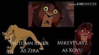 Zira Gives Kovu His Scar Fandub