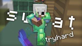 this guy was so sweaty - Ranked Skywars