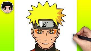 How to Draw NARUTO SAGE MODE from Naruto | Easy Step-by-Step