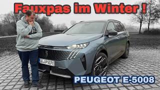 Peugeot E-5008 GT 73kWh - Frostprobleme beim Löwen?! Test - Review - Reichweite - Alltag - 4K