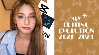 My editing journey in 19 minutes  || 2021 - 2024 || AYSOO