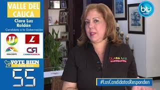 Candidatos responden: Clara Luz Roldán, candidata a la Gobernación del Valle del Cauca - Blu Radio