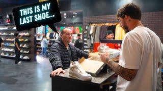 His Last Time Selling Sneakers....