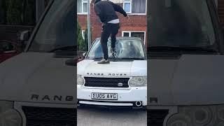  Kyle’s Mate Takes Over! Part 2 of the Epic Smash  Of The Range Rover #Kyle #RangeRover #Window 