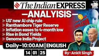 The Indian Express Analysis | 14 January 2025 | Daily Newspaper Analysis | UPSC CSE 2025