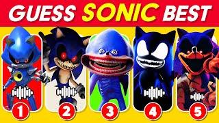 Guess The Sonic Scary the Hedgehog 3 Characters by Their Voice  Sonic the Hedgehog 3 Movie Quiz