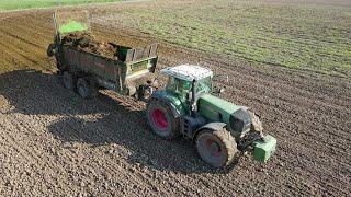 Zabójcza dawka azotu | obornik na grubo 2024 | Fendt 926 + Bergmann & Manitou