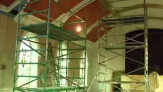 Rosslee Construction - refurbishing Whalley Methodist Church, Whalley