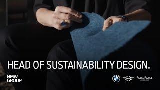 Head of Sustainability Design I BMW Group Careers.