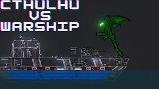 People Playground. Cthulhu vs warship.