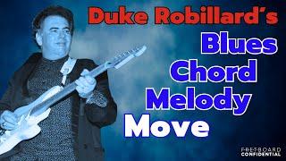 Duke Robillard's Blues Chord Melody Move