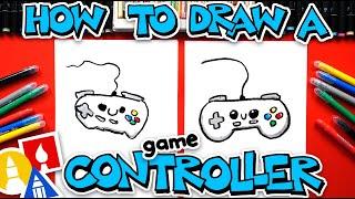 How To Draw A Game Controller For Kids