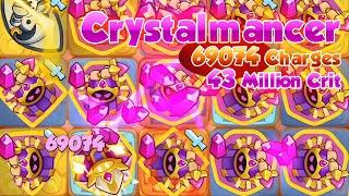 69074 Charges | Crystalmancer = 43,000,000 Crit Damage | VERY LONG GAME | COOP Rush Royale