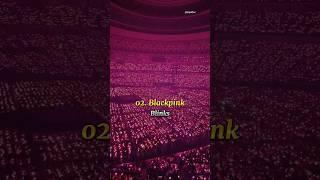 Top 10 Biggest Kpop Fandom ️ 2024 #shorts #top10 #blackpink #kpop #bts #twice #army #blink