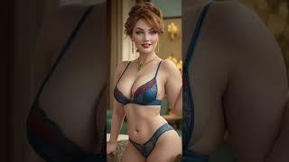 4K AI Girl Lookbook | Evana's Lingerie Reveal #darling evana #shorts #evana #lingerie #sexy