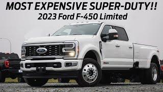 MOST EXPENSIVE TRUCK?? 2023 Ford F-450 Limited Review