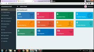 Ecommerce Website in PHP download  || Ecommerce Website in PHP MySQL with Source Code ||