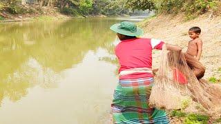 Net Fishing-Traditional Cast Net  Fishing-Fish King bd