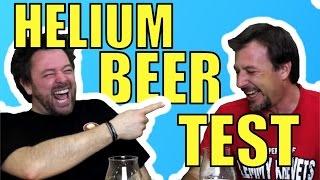 Helium Beer Test | Helium Infused Beer | Short Version with English Subtitles