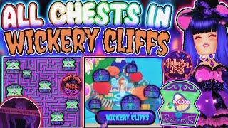 *FULL ROYALLOWEEN CHEST GUIDE* ALL MAZE & WICKERY CLIFFS CHEST LOCATIONS! EASY! ROBLOX Royale High