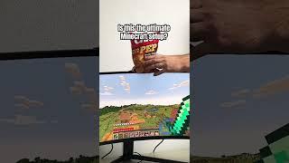 UltraWide Minecraft Experience  #minecraftmeme #minecraftshorts #minecraft #gamingshorts