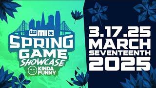 Spring Game Showcase 2025 - 60 Indie Games - Kinda Funny x The MIX