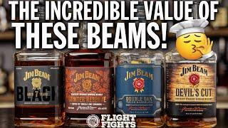 BEAM VALUE Flight Fight! Under $30 Bourbons Tasted Blind!