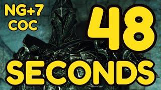 Dark Souls II - Fume Knight - FASTEST KILL EVER \ 48 SECONDS - NG+7 COC