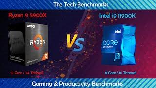 Intel i9 11900k vs Ryzen 9 5900X | Which Is better for Gaming and Productivity ?